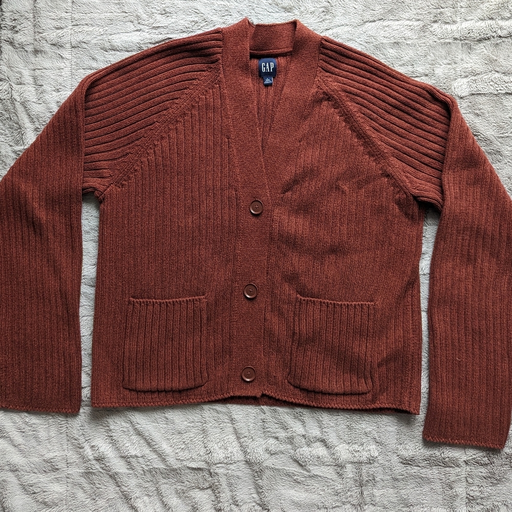 GAP Cotton Cardigan - Large Tall - LT